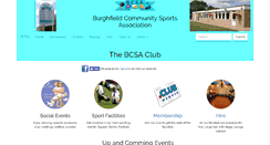 Desktop Screenshot of burghfieldcsa.co.uk